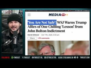 YOU ARE NOT SAFE, WSJ Warns Trump Allies As US Enters Civil War Period | Tim Pool