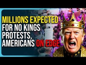 Millions Expected For No Kings Protests, Americans On Edge