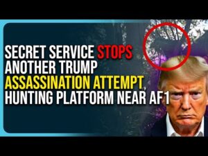 Secret Service Stops Another Trump Assassination Attempt, Find Hunting Platform Near Air Force One