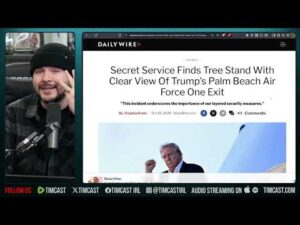 Assassination Plot On Trump FOILED, Hunting Platform Found Aimed At Air Force One | Tim Pool