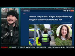 Leftist German Mayor STABBED 13 Times By Refugee Adopted Daughter | Tim Pool