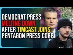 Democrat Press Melting Down After Timcast Joins Pentagon Press Corp