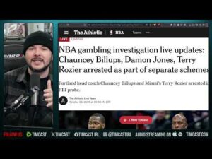 NBA PLAYERS ARRESTED, FBI Takes Down MASSIVE Mafia Sports Betting RIGGING | Tim Pool
