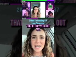 Gen Alpha's '6 7' Obsession Drives Millennial Teachers INSANE #shorts