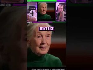 Jane Goodall's 'Famous Last Words' Are PURE Trump Derangement Syndrome #shorts