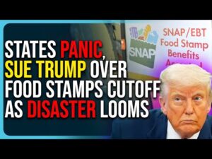 States Panic, Sue Trump Over Food Stamps Cutoff As Disaster Looms