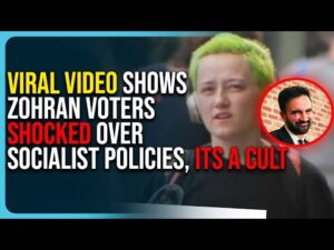 Viral Video Shows Zohran Mamdani Voters Shocked Over Socialist Policies, Leftists Are In A Cult