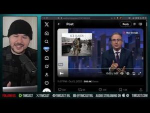 John Oliver Praises Terrorism Against ice In Shocking Show | Tim Pool