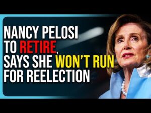 Nancy Pelosi To Retire, Says She Won’t Run For Reelection
