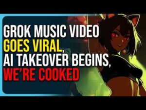 Grok Imagine Music Video Goes Viral, AI Takeover Begins, We’re Cooked