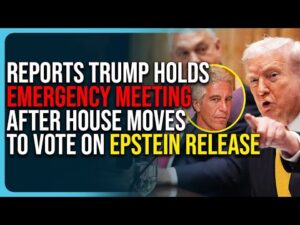 Reports Trump Holds Emergency Meeting After House Moves To Vote On Epstein Release