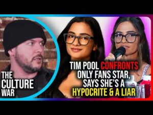 Tim Pool CONFRONTS Only Fans Star, Says She Is A HYPOCRITE &amp; A LIAR