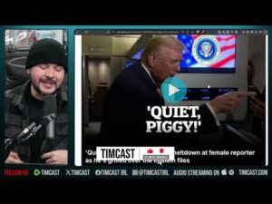 Trump ROASTS Journalist, QUIET PIGGY! | Tim Pool