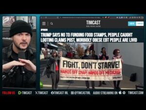 FOOD STAMPS GONE, Family CAUGHT LOOTING Says Post, Judge Orders Trump TO PAY | Tim Pool