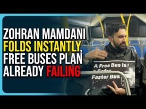 Zohran Mamdani FOLDS INSTANTLY, Free Buses Plan Already Failing