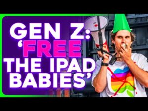 Gen Z RADICALS Protest Against iPad Babies, Start Anti Tech REVOLUTION