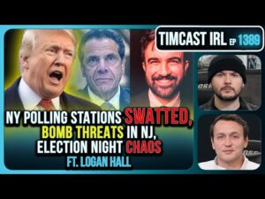 LIVE Election Coverage: Polling Stations SWATTED, Bomb Threats Called In | Timcast IRL
