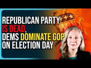 Republican Party Is Dead, Democrats Dominate GOP On Election Day