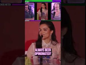 Rachel Zegler Says Hollywood Stars SHOULD Share Political Opinions #shorts