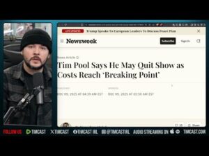 Tim Pool Addresses Reports He May Quit Over Political Violence