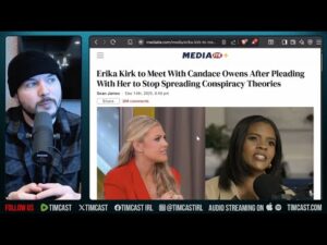 Erika Kirk Announces Meeting With Candace Owens | Tim Pool