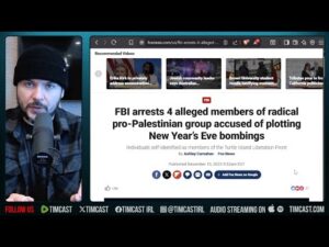 FBI Thwarts New Years TERROR PLOT, Pro Palestine Group Accused | Tim Pool