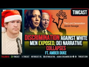 Discrimination Against White Men EXPOSED, DEI Narrative COLLAPSES ft. Amber Duke