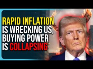Rapid Inflation Is Wrecking US, Americans Buying Power Is Collapsing