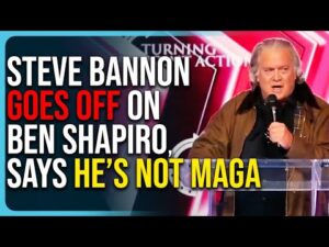 Steve Bannon GOES OFF On Ben Shapiro, Says He&rsquo;s Not MAGA