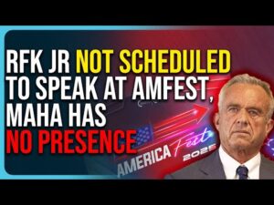 RFK Jr Not Scheduled To Speak At AmFest, MAHA Has No Presence