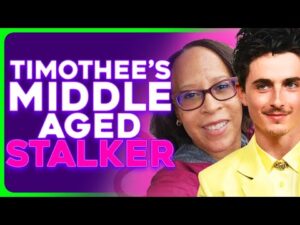 Timothee Chalamet's Middle Aged SUPER FAN Becomes Ironic Stan ICON