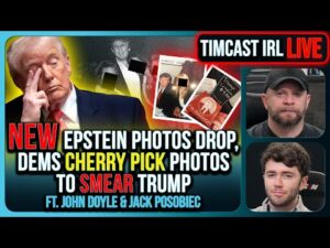 NEW Epstein Photos Drop, Dems Cherry Pick Photos To Smear Trump | Timcast IRL