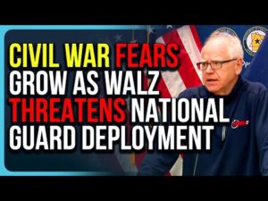 Civil War Fears Grow As Walz Threatens National Guard Deployment