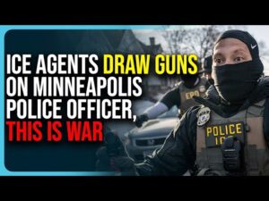 ICE Agents Draw Guns On Minneapolis Police Officer, This Is War