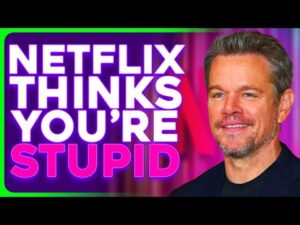 Matt Damon GOES OFF on NETFLIX For Dumbing Down Scripts For Audiences