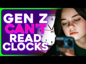 Gen Z Can't Read Clocks Because Cell Phones DESTROYED Their Brains