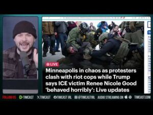 LEFTIST RIOT OVER ICE SHOOTING