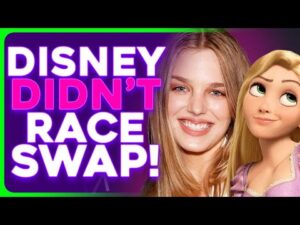BREAKING White Actress Plays White Disney Princess in Live Action TANGLED