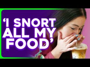 Woman Loses New Boyfriend After Admitting She SNORTS Her Food