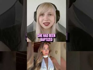 OF Star Lily Phillips Gets Baptized #shorts