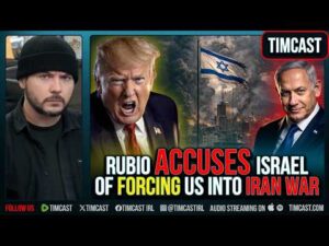 ISRAEL SLAMMED After Rubio Says THEY FORCED US Into Iran War