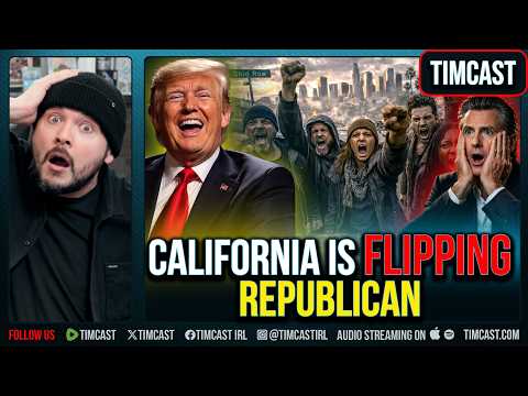 DEMOCRATS LOSE, CALIFORNIA IS GOING REPUBLICAN