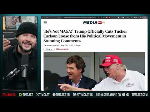 Trump BOOTS Tucker Carlson &amp; Megyn Kelly From MAGA Over Iran War | Tim Pool