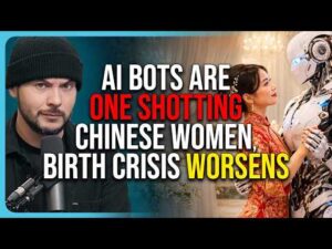 AI Bots Are ONE SHOTTING Chinese Women, Birth Crisis WORSENS